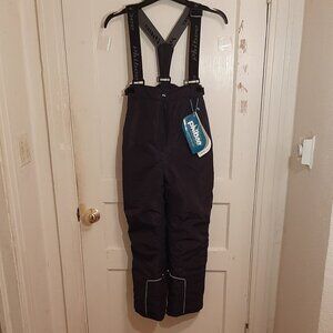 Boys' Waterproof Breathable Polyester Snowboard Ski Pants-12